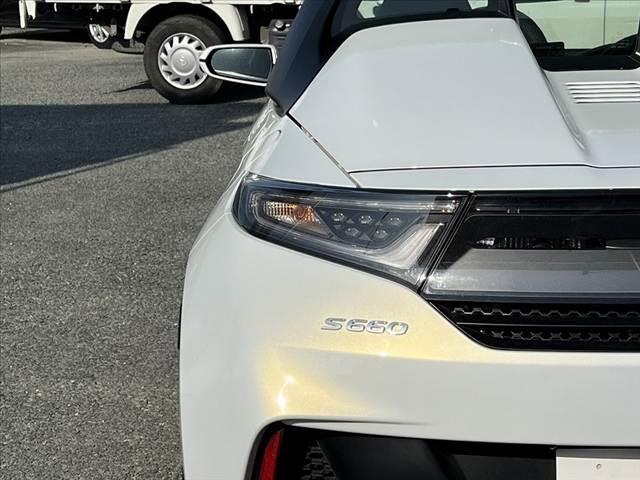 S660 α 後期 禁煙 クルコン Bモニター/センターディスプレイ LEDヘッドライト ETC 純正アルミ スマートキー シートヒーター 衝突軽減ブレーキ 誤発進抑制機能 横滑り防止 ハーフレザーシート マット(39枚目)