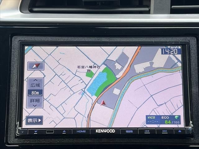 フィットハイブリッド Lパッケージ 車検整備付 シティーブレーキアクティブシステム 社外ナビ/TV クルコン LEDヘッドランプ ハーフレザーシート オートライト 革巻ステアリング SRSカーテンエアバック ドラレコ ステリモ(24枚目)