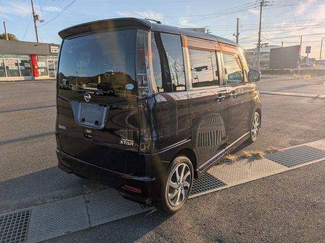 ルークス ハイウェイスターターボ リミテッド Bluetooth ナビ TV ETC バックモニター 両側パワースライドドア タイミングチェーン プッシュスタート HIDライト ターボ(5枚目)