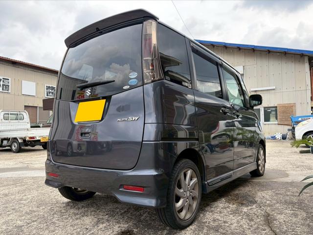 パレットSW リミテッドII 両側パワースライドドア ディスプレイオーディオ バックカメラ ステアリングスイッチ フルオートエアコン プッシュスタート スマートキー ドライブレコーダー 純正アルミ(9枚目)