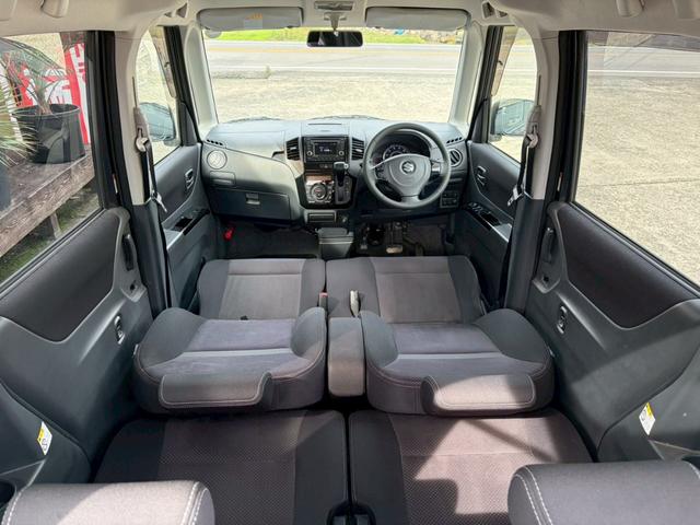 パレットSW リミテッドII 両側パワースライドドア ディスプレイオーディオ バックカメラ ステアリングスイッチ フルオートエアコン プッシュスタート スマートキー ドライブレコーダー 純正アルミ(13枚目)