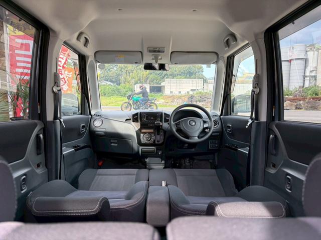 パレットSW リミテッドII 両側パワースライドドア ディスプレイオーディオ バックカメラ ステアリングスイッチ フルオートエアコン プッシュスタート スマートキー ドライブレコーダー 純正アルミ(14枚目)