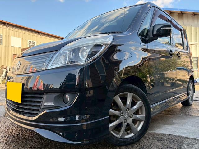 ソリオ ブラック&ホワイト 特別仕様車 両側パワースライドドア Bluetooth対応ナビ バックカメラ ETC DVD再生 純正アルミ ドライブレコーダー ウインカーミラー アイドリングストップ(8枚目)