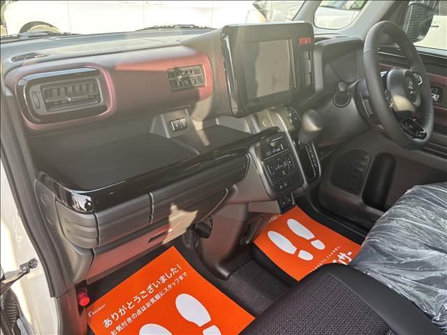 スペーシアカスタム ハイブリッドＸＳターボ　届出済未使用車　スズキセーフティサポート　プッシュスタート　ハーフレザーシート　シートヒーター　両側パワスラ　ＬＥＤヘッド／フォグ／シーケンシャルターンランプ　純正１５インチＡＷ　電格ウインカーミラー（38枚目）