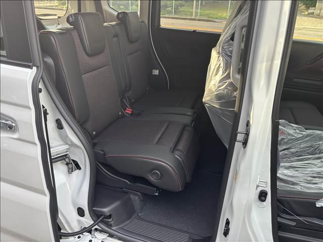 スペーシアカスタム ハイブリッドＸＳターボ　届出済未使用車　スズキセーフティサポート　プッシュスタート　ハーフレザーシート　シートヒーター　両側パワスラ　ＬＥＤヘッド／フォグ／シーケンシャルターンランプ　純正１５インチＡＷ　電格ウインカーミラー（39枚目）