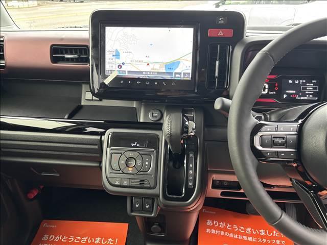 スペーシアカスタム ハイブリッドXSターボ 届出済未使用車 メーカー9インチメモリーナビ 全方位モニター スズキセーフティサポート ハーフレザーシート シートヒーター 両側パワスラ LEDヘッド/フォグ/シーケンシャルターンランプ(35枚目)