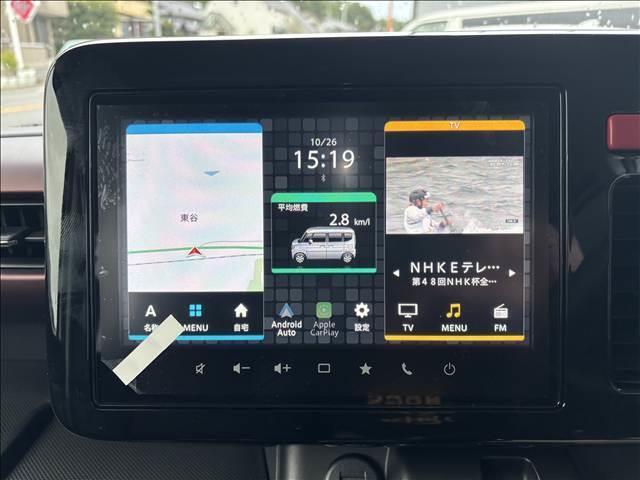 スペーシアカスタム ハイブリッドXSターボ 届出済未使用車 メーカー9インチメモリーナビ 全方位モニター スズキセーフティサポート ハーフレザーシート シートヒーター 両側パワスラ LEDヘッド/フォグ/シーケンシャルターンランプ(37枚目)