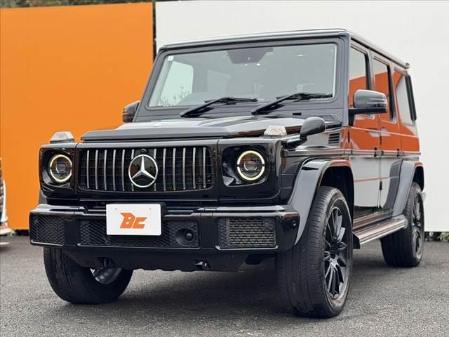 Ｇクラス Ｇ３５０ｄ　禁煙車　ラグジュアリーＰＫＧ　社外エアロ　社外ヘッド　パナメリカーナグリル　８．８インチナビ　フルセグ　バックカメラ　サンルーフ　パワーシート　シートヒーター　２０インチＡＷ　茶革シート　ＥＴＣ（10枚目）