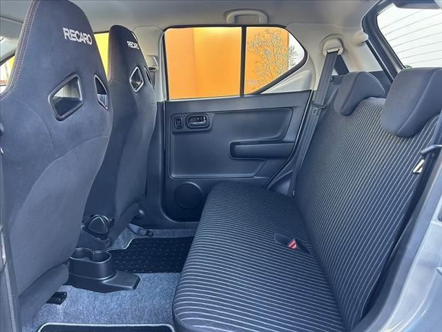 アルトワークス ベースグレード 車検整備付 後期 セーフティサポート ナビ 地デジTV RECAROシート HIDヘッド Aライト プッシュスタート パドルシフト 革巻きステ プライバシーガラス リアワイパー ウィンカーミラー Rスポイラー(18枚目)