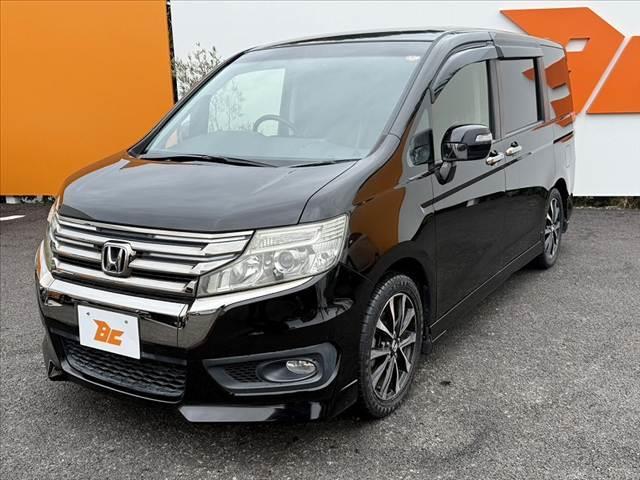 ステップワゴンスパーダ Z クールスピリット 禁煙車 両側パワスラ 9インチナビ フルセグ バックカメラ ドラレコ クルコン Wエアバック Aストップ HIDヘッド Aライト ETC 純正17インチAW オートエアコン スマートキー イモビ(10枚目)