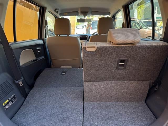 ワゴンR FX 車検整備付 オーディオ オートエアコン アイドリングストップ リモコンキー レベライザー 電格ミラー バニティミラー アームレスト シートアンダーボックス マットバイザー リアワイパー ISOーFIX(21枚目)