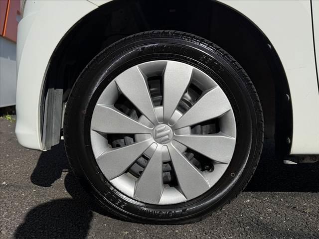 ワゴンR FX 車検整備付 オーディオ オートエアコン アイドリングストップ リモコンキー レベライザー 電格ミラー バニティミラー アームレスト シートアンダーボックス マットバイザー リアワイパー ISOーFIX(37枚目)