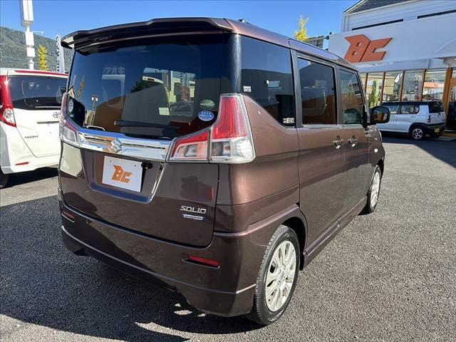ソリオ ハイブリッドMX 禁煙車 車検整備付 パワスラ 社外ナビ フルセグ Bカメラ BT ETC レーダーブレーキ コーナーセンサー スマートキー Aストップ チルトステア アームレスト シートリフター サンシェード テーブル 純15AW(15枚目)