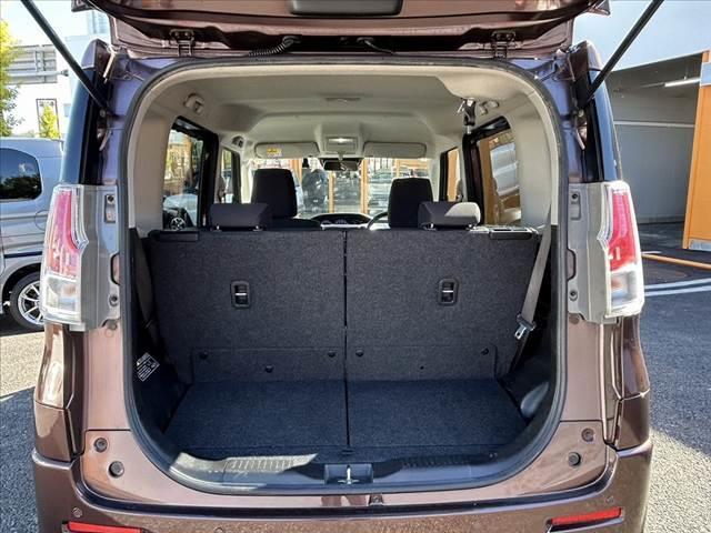 ソリオ ハイブリッドMX 禁煙車 車検整備付 パワスラ 社外ナビ フルセグ Bカメラ BT ETC レーダーブレーキ コーナーセンサー スマートキー Aストップ チルトステア アームレスト シートリフター サンシェード テーブル 純15AW(20枚目)