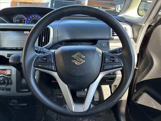 ソリオ ハイブリッドMX 禁煙車 車検整備付 パワスラ 社外ナビ フルセグ Bカメラ BT ETC レーダーブレーキ コーナーセンサー スマートキー Aストップ チルトステア アームレスト シートリフター サンシェード テーブル 純15AW(28枚目)