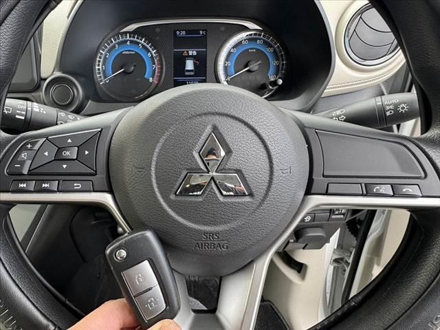 ｅＫワゴン Ｍ　禁煙車　純ナビ　Ｂカメラ　フルセグ　ＢＴ　ＥＴＣ　ドラレコ　ＵＳＢ　ｅアシスト　前後ソナー　サイドエアバック　ＡＢＳ　Ａライト　電格ミラー　シートヒーター　リアヒーターダクト　ファブリックシート（3枚目）