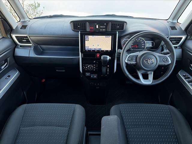 ルーミー カスタムG-T 禁煙車 後期 パノラミックビューM 9型ナビ コンフォートPKG フルセグ スマアシ 両電スラ LEDヘッド Aライト プッシュスタート クルコン シートヒーター 純15インチAW ETC ドラレコ(2枚目)