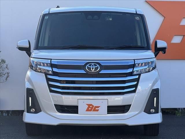 ルーミー カスタムG-T 禁煙車 後期 パノラミックビューM 9型ナビ コンフォートPKG フルセグ スマアシ 両電スラ LEDヘッド Aライト プッシュスタート クルコン シートヒーター 純15インチAW ETC ドラレコ(9枚目)