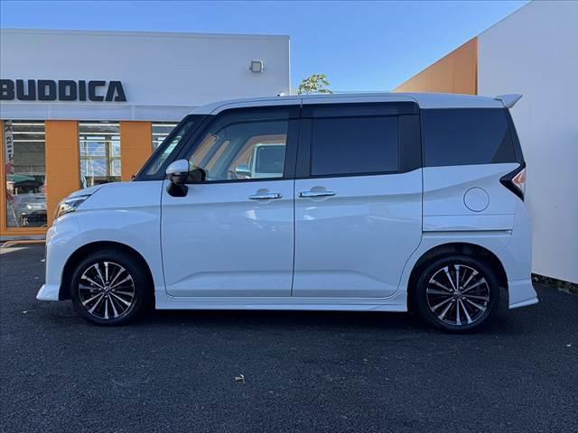 ルーミー カスタムG-T 禁煙車 後期 パノラミックビューM 9型ナビ コンフォートPKG フルセグ スマアシ 両電スラ LEDヘッド Aライト プッシュスタート クルコン シートヒーター 純15インチAW ETC ドラレコ(11枚目)