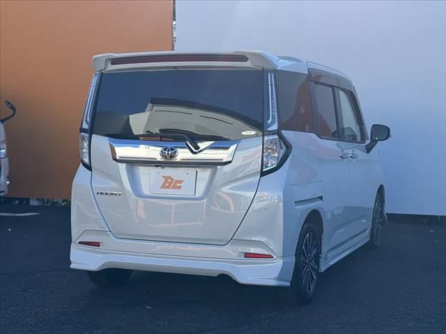 ルーミー カスタムG-T 禁煙車 後期 パノラミックビューM 9型ナビ コンフォートPKG フルセグ スマアシ 両電スラ LEDヘッド Aライト プッシュスタート クルコン シートヒーター 純15インチAW ETC ドラレコ(13枚目)