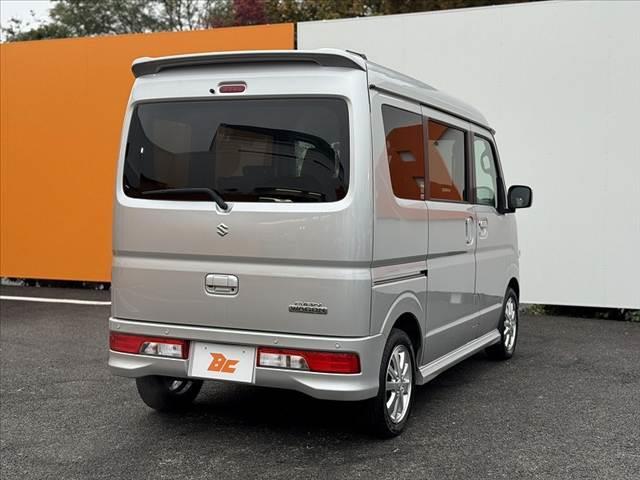 エブリイワゴン 　禁煙車　車検整備付　中期　セーフティサポート　パワスラ　Ｒパーキングセンサー　プッシュスタート　ナビ　Ｂカメラ　フルセグ　ＥＴＣ　ステリモ　ＢＴ　リアスポイラー　ＨＩＤヘッド　フォグ（13枚目）