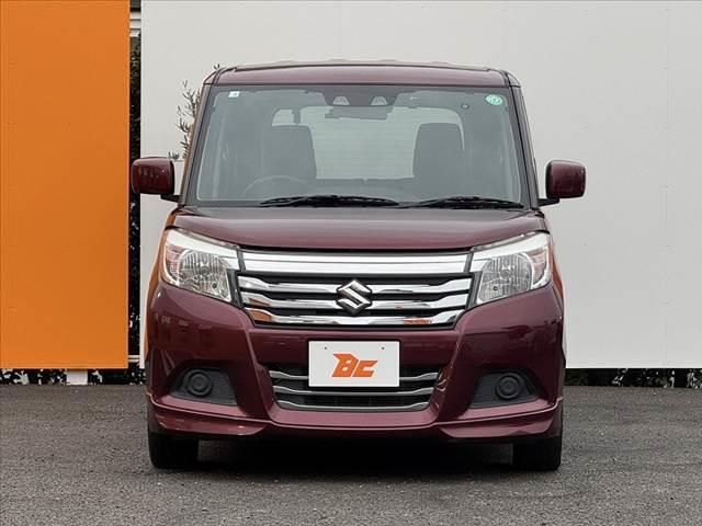 ソリオ ハイブリッドＭＸ　禁煙車　車検整備付　後期　セーフティサポート　電スラ　ナビ　Ｂカメラ　レーダークルーズコントロール　Ａストップ　ＥＴＣ　ドラレコ　シートヒーター　ステアリングスイッチ　ＳＲＳエアバッグ　アームレスト（9枚目）