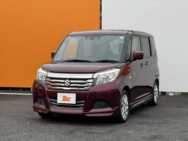 ソリオ ハイブリッドＭＸ　禁煙車　車検整備付　後期　セーフティサポート　電スラ　ナビ　Ｂカメラ　レーダークルーズコントロール　Ａストップ　ＥＴＣ　ドラレコ　シートヒーター　ステアリングスイッチ　ＳＲＳエアバッグ　アームレスト（10枚目）