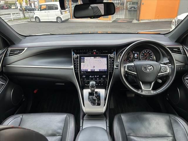 ハリアー プログレス　メタル　アンド　レザーパッケージ　禁煙車　後期　４ＷＤ　ＪＢＬ　メーカーナビ　セーフティセンスＰ　パノラミックビューモニター　フルセグ　ナッパ革シート　ＬＥＤヘッド　オートライト　パワーバックドア　快適温熱シート（2枚目）