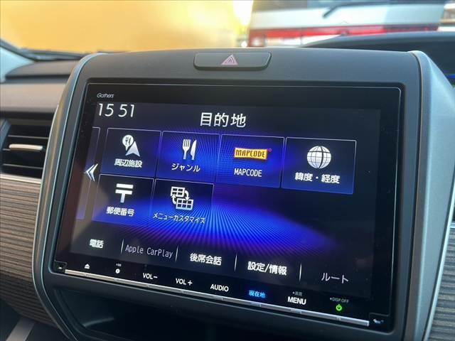 フリードハイブリッド ハイブリッド・クロスターホンダセンシング　禁煙車　車検整備付　後期　９型ナビ　ホンダセンシング　フルセグ　バックカメラ　両電スラ　ＬＥＤヘッド　オートライト　スマートキー　純１５インチＡＷ　合皮コンビシート　ルーフレール　ＥＴＣ　ドラレコ（23枚目）