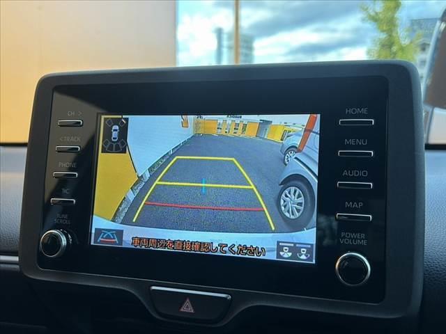 ヤリス Ｘ　禁煙車　車検整備付　純正ナビ　バックガイドモニター　クリアランスソナー　セーフティセンス　レーンキープ　パーキングサポート　スマートキー　ドラレコ　ステリモ　ＥＴＣ　ウレタン製ステア　バニティミラー（22枚目）