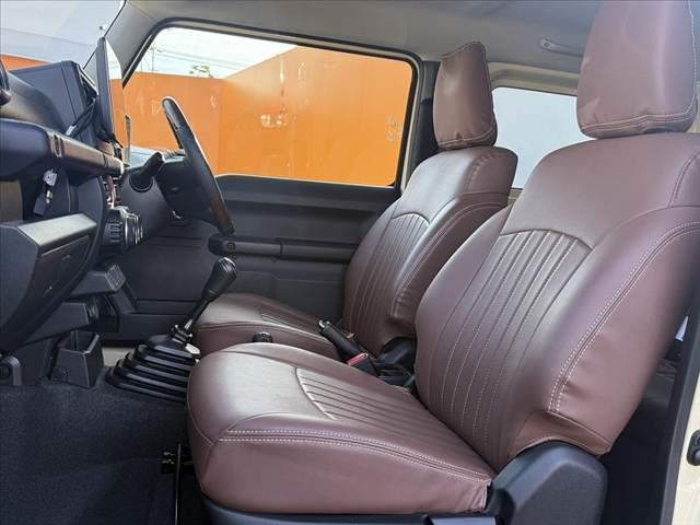 ジムニーシエラ ＪＣ　禁煙車　車検整備付　ダムドエアロ　車高調　１１型ＤＡ　セーフティサポート　バックカメラ　クルコン　ＬＥＤド　プッシュスタート　純１５インチＡＷ　オールテレインタイヤ　革巻ステ　シートヒーター（17枚目）