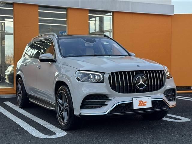 ＧＬＳ ＧＬＳ４００ｄ　４マチック　ＡＭＧライン　禁煙車　車検整備付　４ＷＤ　パノラミックスライディングルーフ　ベージュ革シート　レーダーセーフティＰＫＧ　ブルメスター　１２．３型ナビ　３６０度カメラ　Ｒモニター　ＬＥＤヘッド　パワーシート（8枚目）