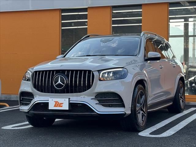 ＧＬＳ ＧＬＳ４００ｄ　４マチック　ＡＭＧライン　禁煙車　車検整備付　４ＷＤ　パノラミックスライディングルーフ　ベージュ革シート　レーダーセーフティＰＫＧ　ブルメスター　１２．３型ナビ　３６０度カメラ　Ｒモニター　ＬＥＤヘッド　パワーシート（10枚目）