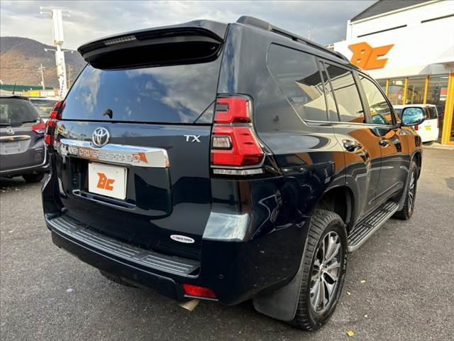 ランドクルーザープラド TX Lパッケージ 禁煙車 後期 ムーンルーフ ルーフレール OPアルミ 9インチナビ フルセグ Bカメラ HDMI パワーシート シートヒーター ベンチレーション LEDヘッド 電動格納シート クルコン ETC(15枚目)