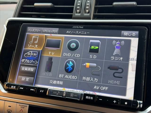 ランドクルーザープラド TX Lパッケージ 禁煙車 後期 ムーンルーフ ルーフレール OPアルミ 9インチナビ フルセグ Bカメラ HDMI パワーシート シートヒーター ベンチレーション LEDヘッド 電動格納シート クルコン ETC(22枚目)
