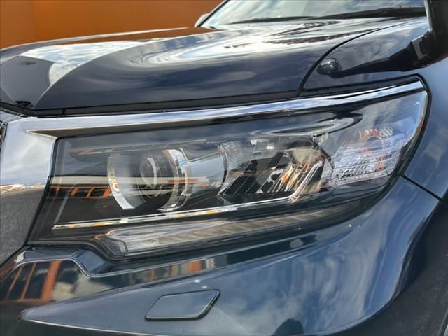 ランドクルーザープラド TX Lパッケージ 禁煙車 後期 ムーンルーフ ルーフレール OPアルミ 9インチナビ フルセグ Bカメラ HDMI パワーシート シートヒーター ベンチレーション LEDヘッド 電動格納シート クルコン ETC(34枚目)