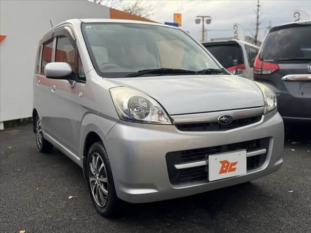 ステラ 　禁煙車　車検整備付　オーディオ　キーレスキー　電格ミラー　レベライザー　１２Ｖソケット　プライバシーガラス　ウレタン製ステア　ＳＲＳエアバック　外１４インチＡＷ　オートエアコン　シートリフター（8枚目）