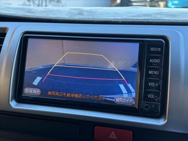 レジアスエースバン ロングスーパーＧＬ　禁煙車　車検整備付　後期　ベットキッド　純正ナビ　地デジＴＶ　リアヒーター　ステリモ　ドラレコ　ＥＴＣ　両側スライド　電格ミラー（7枚目）