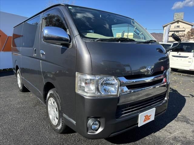 レジアスエースバン ロングスーパーＧＬ　禁煙車　車検整備付　後期　ベットキッド　純正ナビ　地デジＴＶ　リアヒーター　ステリモ　ドラレコ　ＥＴＣ　両側スライド　電格ミラー（8枚目）