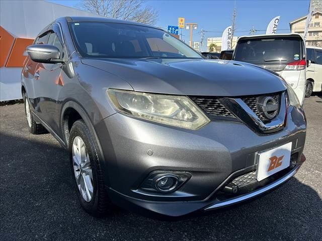 エクストレイル 20X エマージェンシーブレーキパッケージ 禁煙車 LEDヘッド エマブレ 純正ナビ フルセグ バックカメラ インテリキー オートライト フォグ シートヒーター 純正17インチAW 革巻きステ ステリモ ETC ドラレコ WSRSエアバック(8枚目)