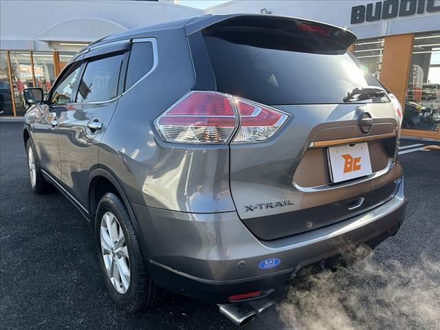 エクストレイル 20X エマージェンシーブレーキパッケージ 禁煙車 LEDヘッド エマブレ 純正ナビ フルセグ バックカメラ インテリキー オートライト フォグ シートヒーター 純正17インチAW 革巻きステ ステリモ ETC ドラレコ WSRSエアバック(13枚目)