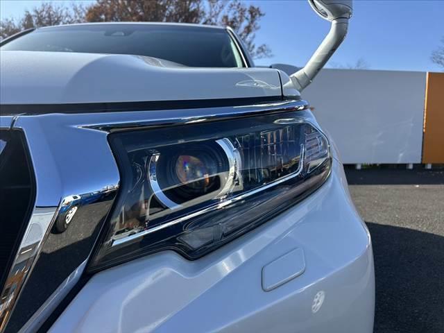 ランドクルーザープラド ＴＸ　禁煙車後期　サンルーフ　純正ナビ　フルセグＴＶ　ルーフレール　バックカメラ　ブルートゥース　ＬＤＡ　レーダークルーズ　ＬＥＤヘッドライト＆フォグ　リアスモークフィルム　シートカバー　スマートキー２個（34枚目）