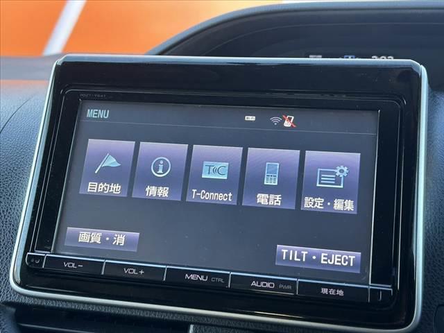 ヴォクシー ハイブリッドＸ　禁煙車　車検整備付　９インチナビ　フルセグ　バックカメラ　電スラ　スマートキー　ＬＥＤヘッド　Ａライト　プッシュスタート　サイドテーブル　イージークローザー　シートバックポケット　ステリモ　ＥＴＣ（7枚目）