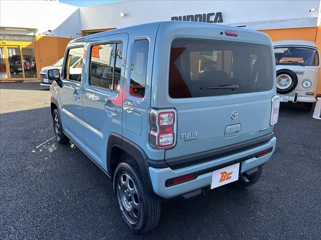 フレアクロスオーバー ハイブリッドＸＧ　禁煙車　車検整備付　中期　セーフティパッケージ　ＬＥＤヘッド　Ａライト　プッシュスタート　シートヒーター　１５インチホイール　革巻きステ　オーディオ　コーナーセンサー　Ａストップ　シートバックポケット（13枚目）