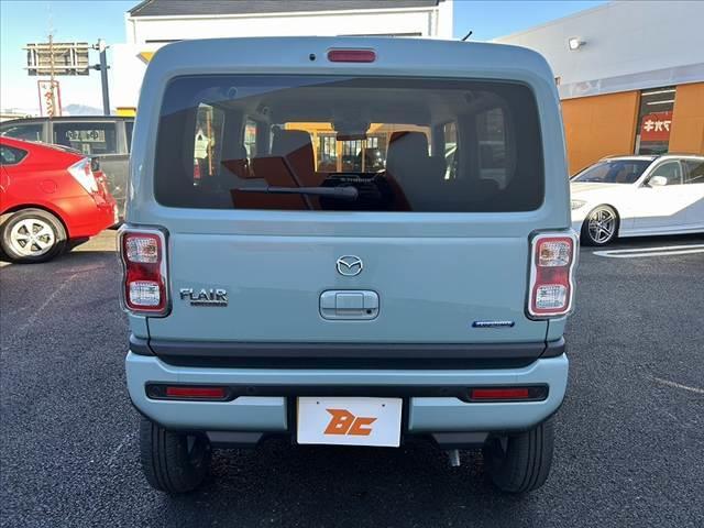 フレアクロスオーバー ハイブリッドＸＧ　禁煙車　車検整備付　中期　セーフティパッケージ　ＬＥＤヘッド　Ａライト　プッシュスタート　シートヒーター　１５インチホイール　革巻きステ　オーディオ　コーナーセンサー　Ａストップ　シートバックポケット（14枚目）