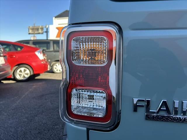 フレアクロスオーバー ハイブリッドＸＧ　禁煙車　車検整備付　中期　セーフティパッケージ　ＬＥＤヘッド　Ａライト　プッシュスタート　シートヒーター　１５インチホイール　革巻きステ　オーディオ　コーナーセンサー　Ａストップ　シートバックポケット（35枚目）