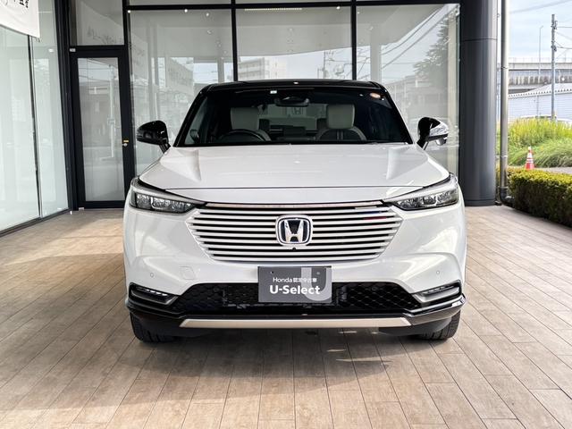 ヴェゼル ｅ：ＨＥＶＰＬａＹ　ワンオーナー　ガラスルーフ　ナビ　ＥＴＣ（2枚目）