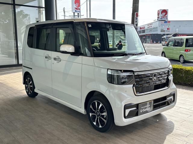 Ｎ－ＢＯＸカスタム コーディネートスタイル　ＨｏｎｄａＳＥＮＳＩＮＧ・ディスプレイオーディオ・ドラレコＨｏｎｄａＣＯＮＮＥＣＴ・ＥＴＣ・ＬＥＤヘッドライト両側パワースライドドア・シートヒーター（2枚目）
