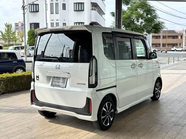 Ｎ－ＢＯＸカスタム コーディネートスタイル　ＨｏｎｄａＳＥＮＳＩＮＧ・ディスプレイオーディオ・ドラレコＨｏｎｄａＣＯＮＮＥＣＴ・ＥＴＣ・ＬＥＤヘッドライト両側パワースライドドア・シートヒーター（3枚目）
