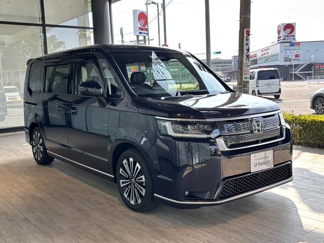 ステップワゴン e:HEVスパーダプレミアムライン ワンオーナー ギャザズナビ(4枚目)